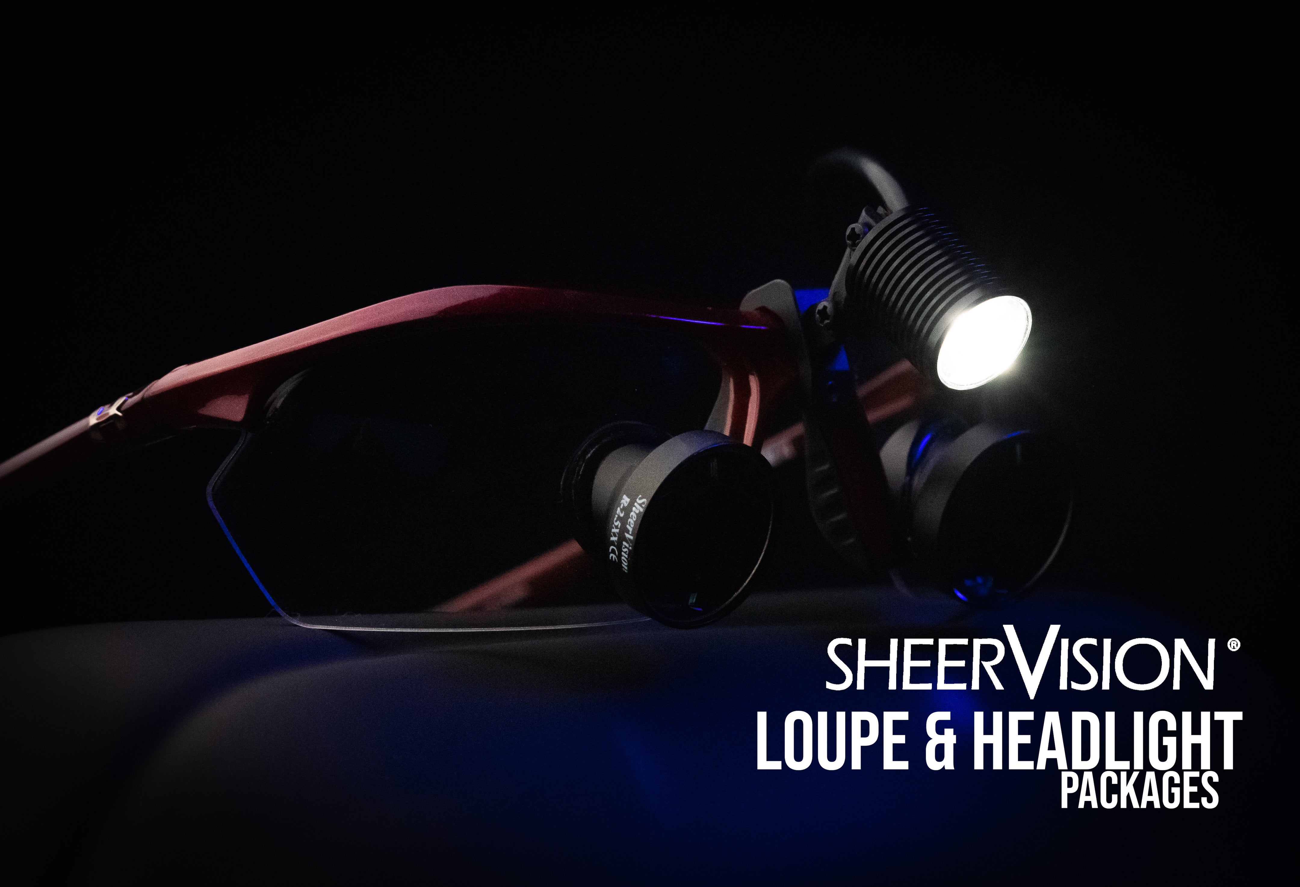 Seervision SheerVision Dental Loupes | Surgical Loupes | LED Headlight Packages