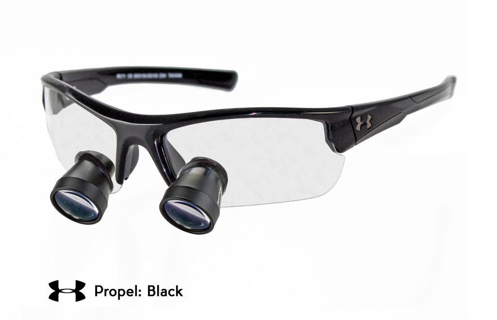 TTL 2.5x Expanded-Field Loupes: Under Armour Propel Frame