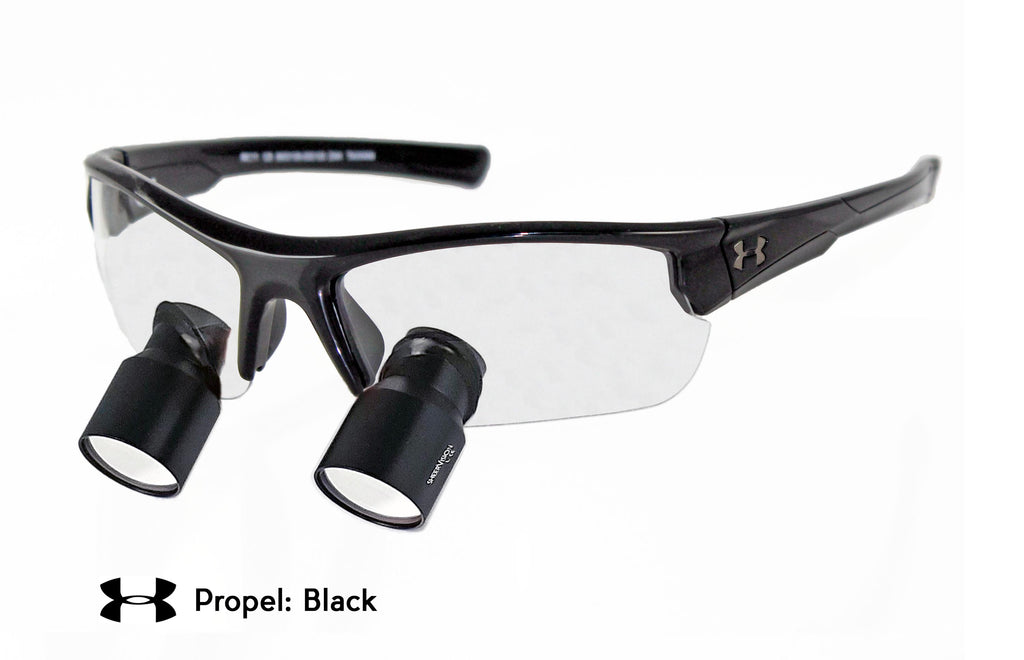 TTL 4.0x Expanded-Field Loupes: Under Armour Propel Frame
